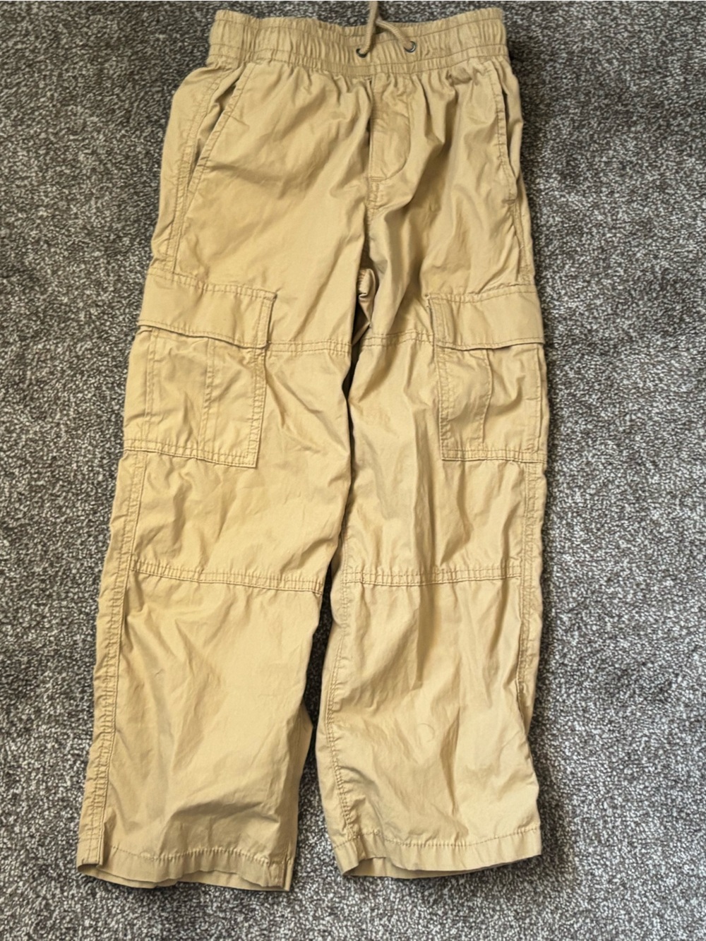 GAP Boys Tan Cargo Jeans